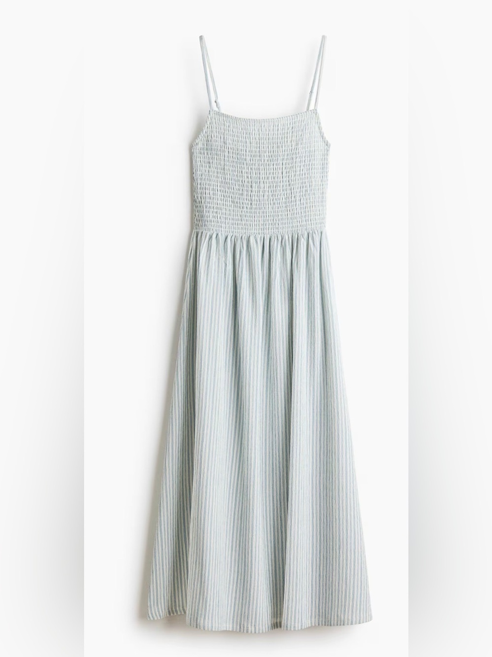 H&M Smocked Strappy Dress